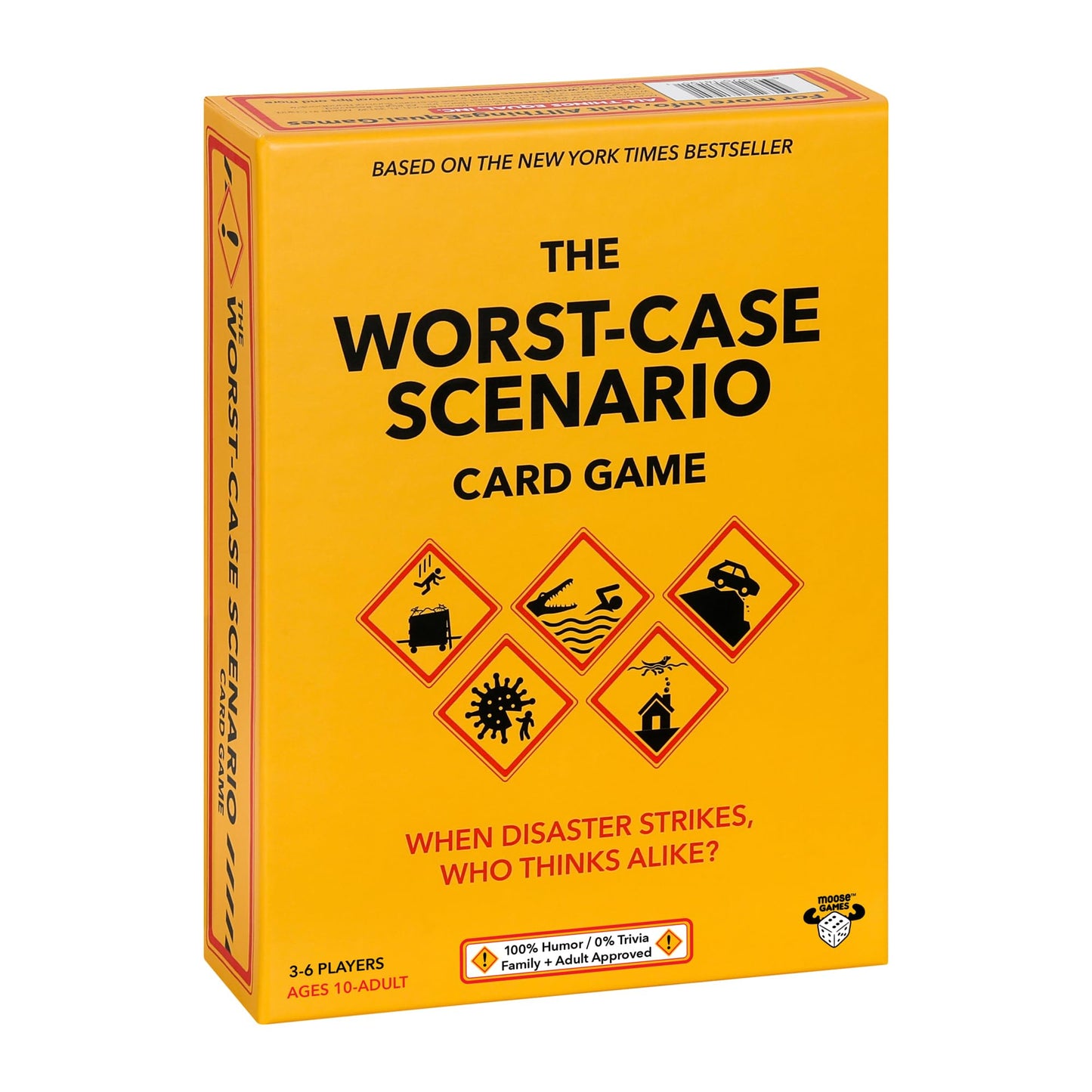 The Worst-Case Scenario Card Game - All New Family/Party Game | 0% Trivia, 100% Humorous Fun