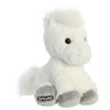 Breyer Aurora® 8" White Stuffed Horse - Realistic Polyester Plush Toy, Model 14361