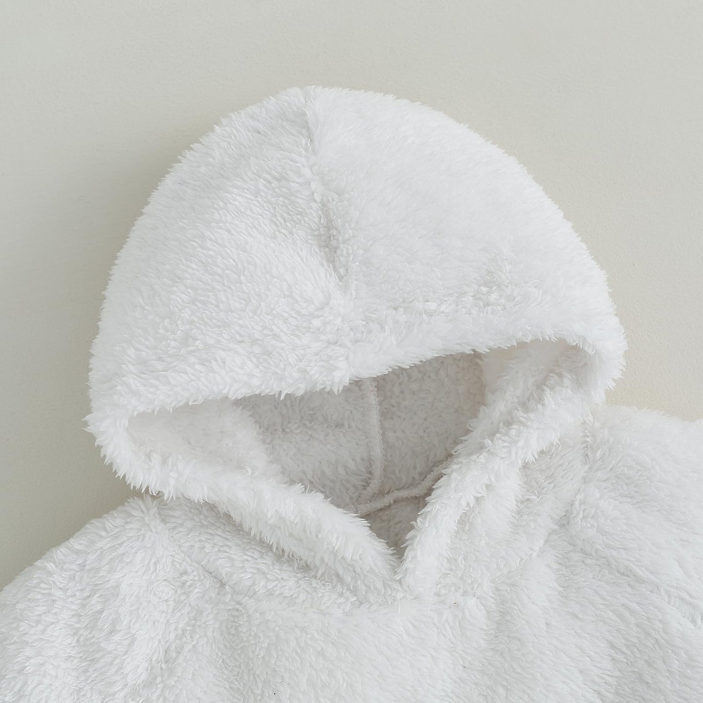 Boibokoko Baby Girl Boy Halloween Costumes Ghost Long Sleeve Hoodie Romper Jumpsuit Cute Baby Halloween Outfit (White, 3-6 Month