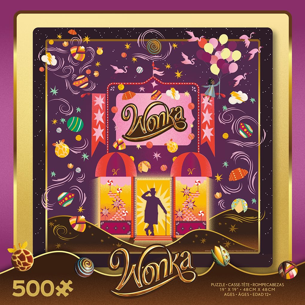 Ceaco - Wonka - Chocolate Fantasy - 500 Piece Jigsaw Puzzle