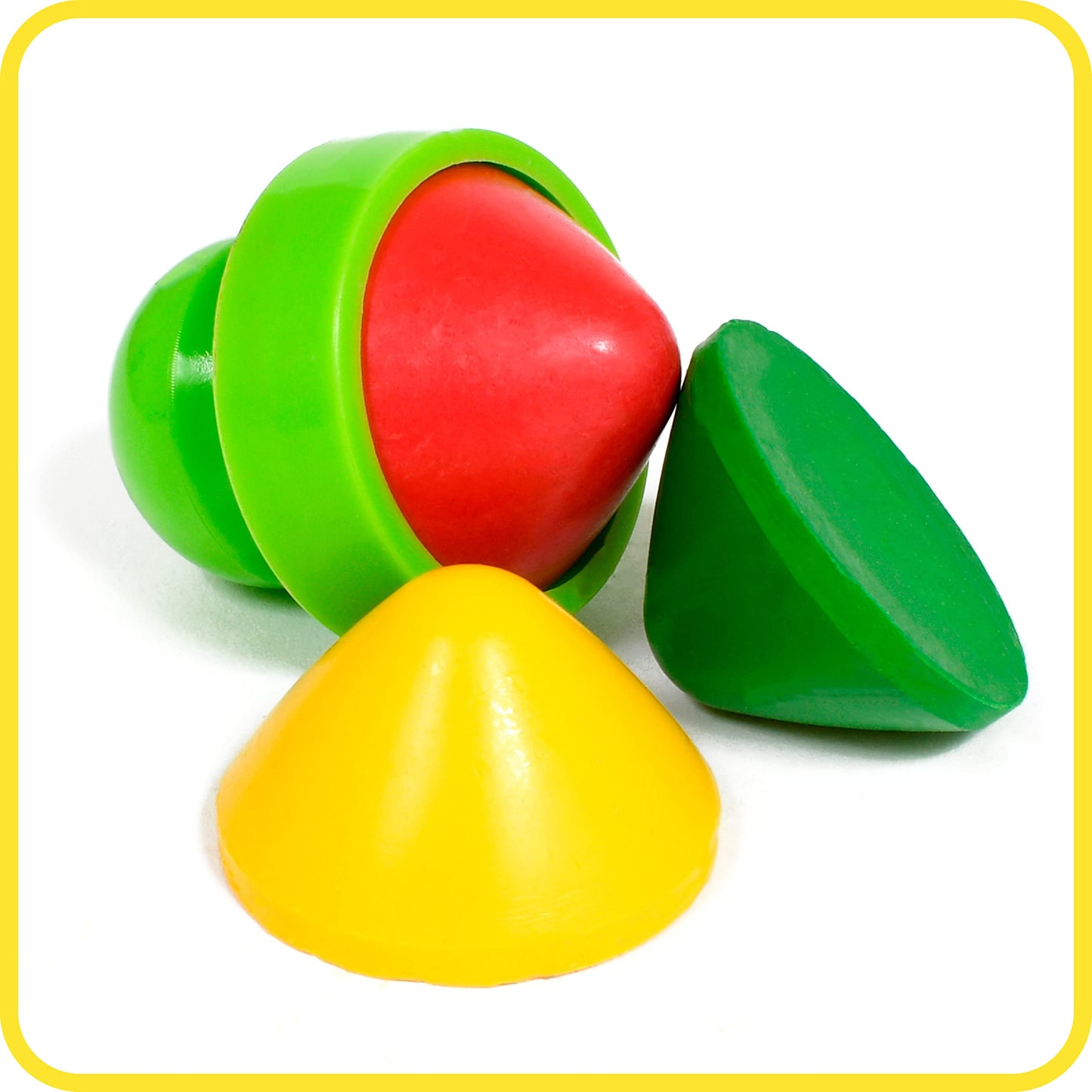 Ready 2 Learn Easy Grip Crayons Refills - 6 Colors - Ages 18M+ - Non-Toxic Toddler Crayons - Handles Sold Separately