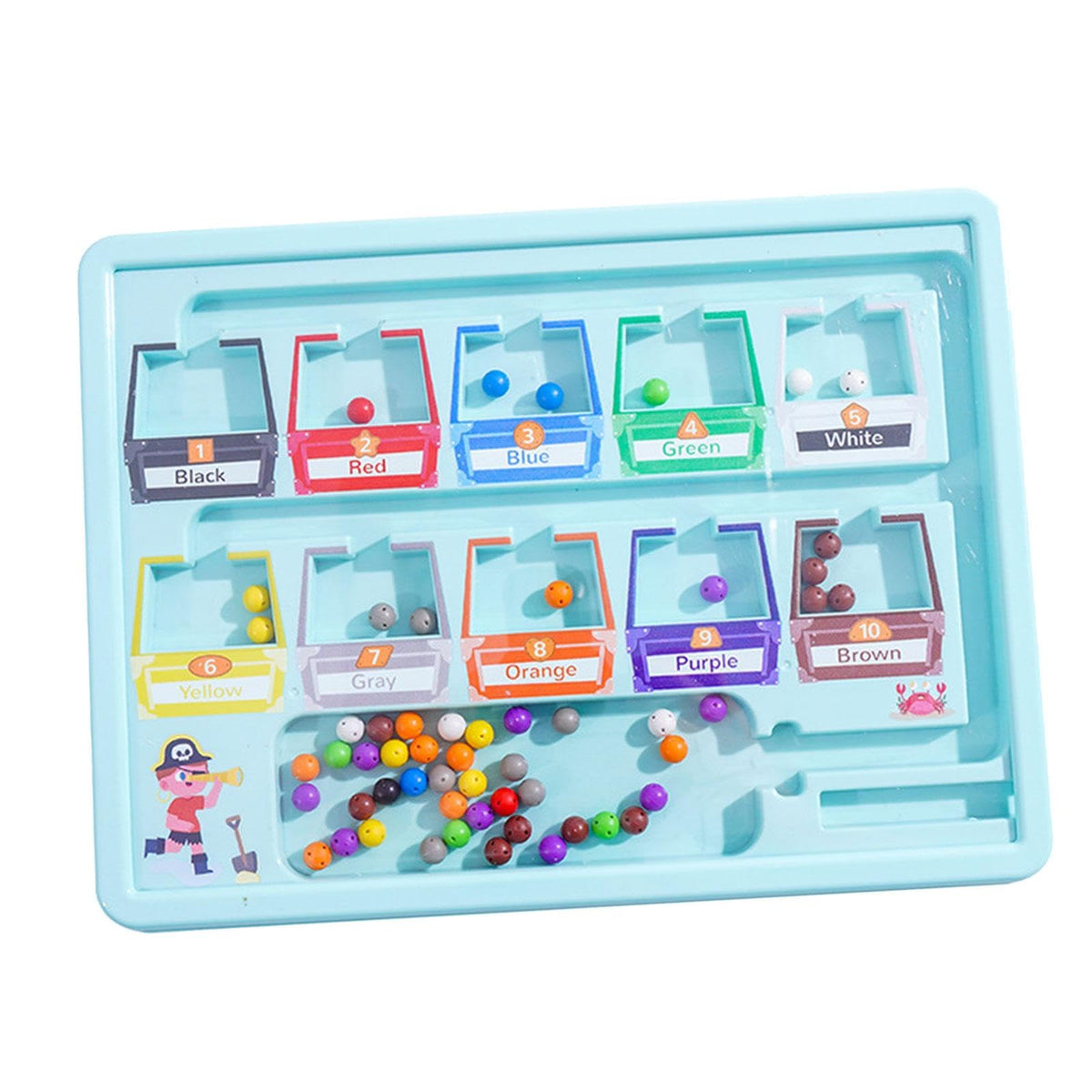 Enakshi Montessori Toys Magnetic Color And Number Maze For Boys Girls Birthday Gifts|Toys & Hobbies | Educational | Other Educat