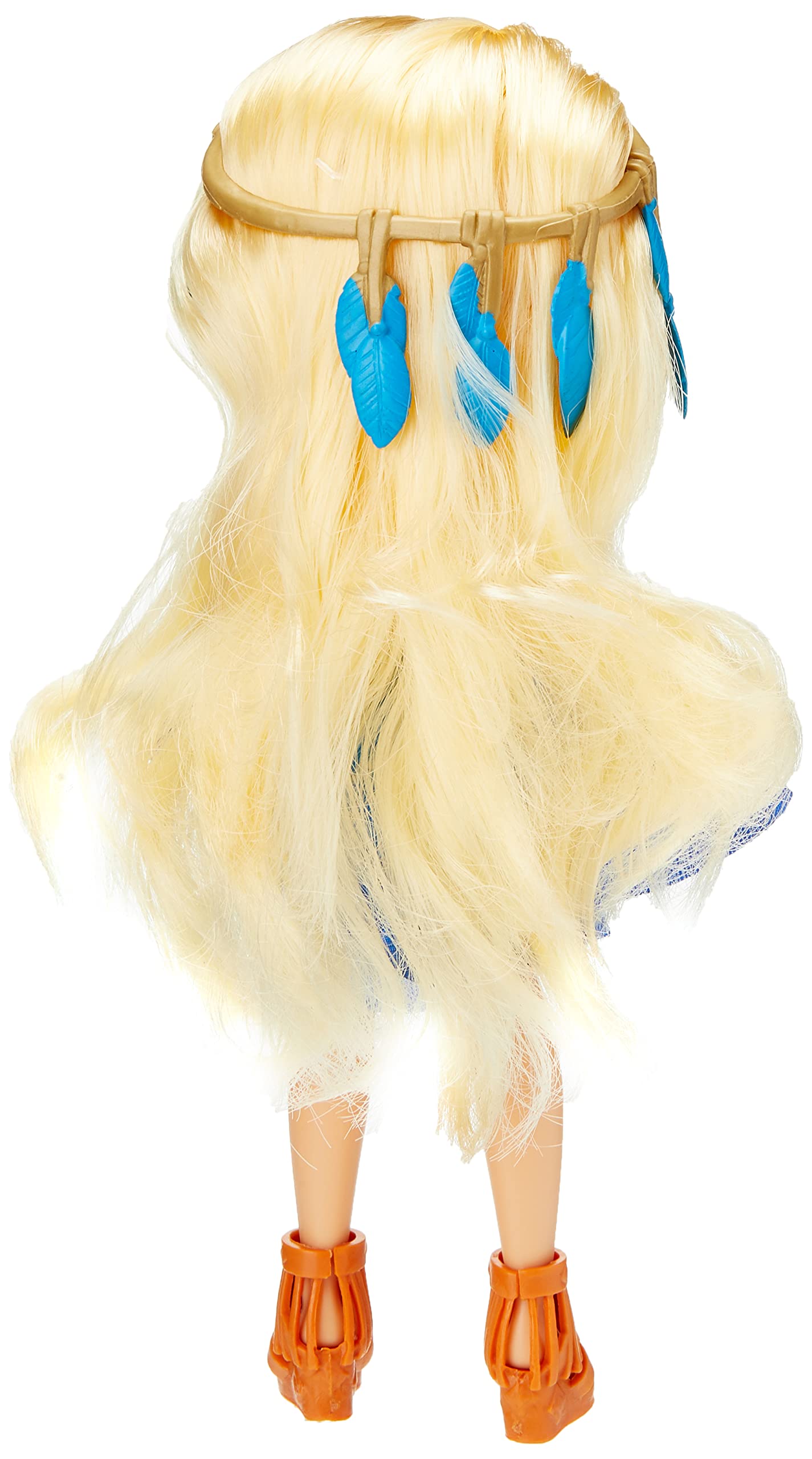 Boxy Girls Jay At Play Blonde With Blue Dress
