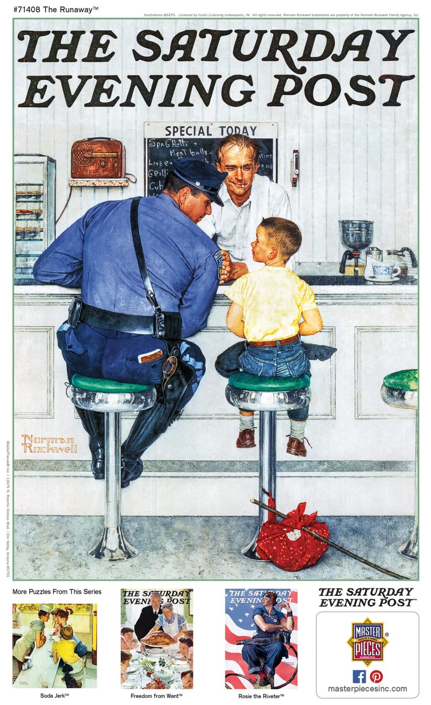 Masterpieces 1000 Piece Jigsaw Puzzle For Adults, Family, Or Youth - The Runaway - 19.25''X26.75''