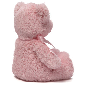 Baby Gund My First Teddy Bear, Ultra Soft Animal Plush Toy For Babies And Newborns, Pink, 10