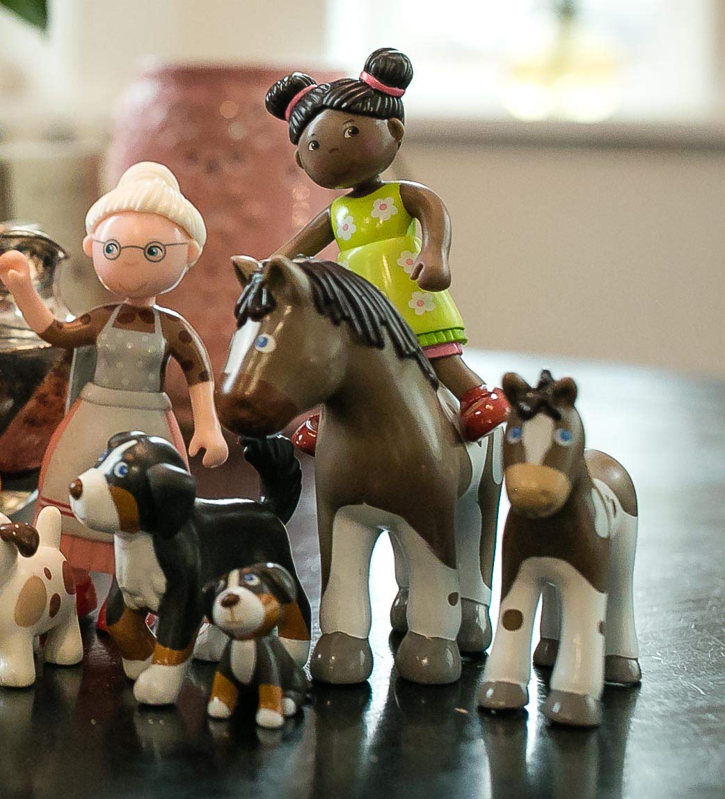 Haba Little Friends Foal Abby - 3.75' Farm Animal Toy Horse Figure