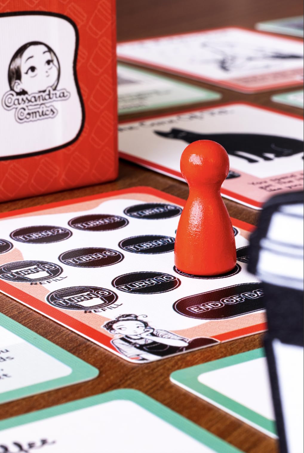 Self Careless Card Game - Relatable Humor - Cassandra Comics - 1 To 2 Players - Casual Card Game - Game Of Life Balance