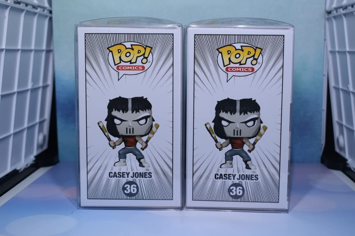 Funko Pop! Comics Teenage Mutant Ninja Turtles: Casey Jones Previews limited availability Vinyl Figure