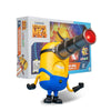 Minions Despicable Me 4 Toys, 4.7 Inch Mega Mel Action Figures,Retractable Eye And 5 Changeable Facial Expressions Minion Model Kits,Gifts For Kids Ages 8 Years & Older