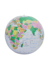 Jet Creations Inflatable Globe, Political Globe, Light Blue, 24