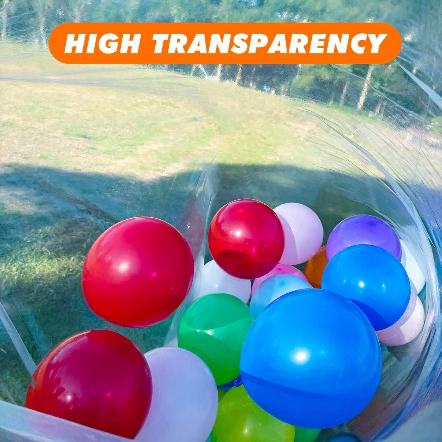 98.4 x 59 Inches Large Balloon Storage Bags,4PACK Balloon Bags for Transport Big Plastic Balloon Transport Bags,Clear Balloon Dr