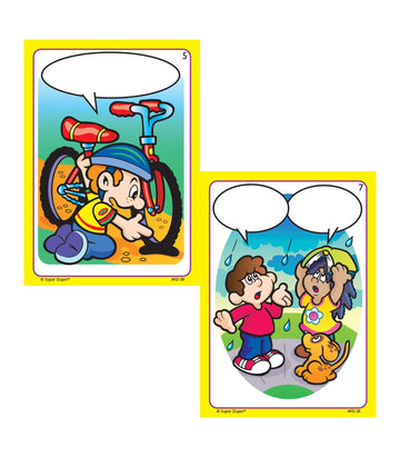 Super Duper Publications | Whats Being Said? Fun Deck Flash Cards | Educational Learning Resource for Children