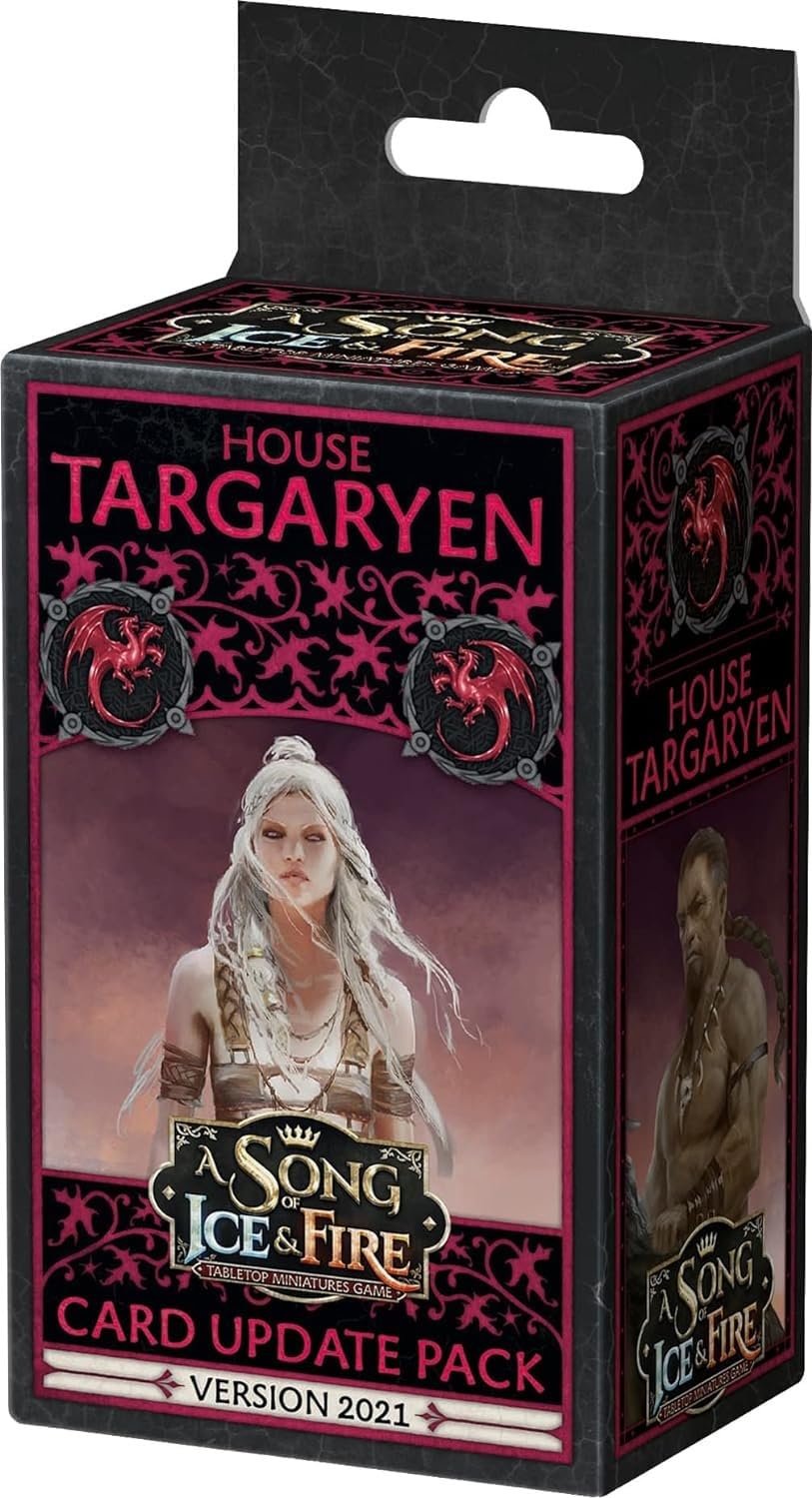 Cmon A Song Of Ice And Fire Tabletop Miniatures Targaryen Faction Pack | Strategy Game For Teens And Adults | Ages 14+ | 2+ Play