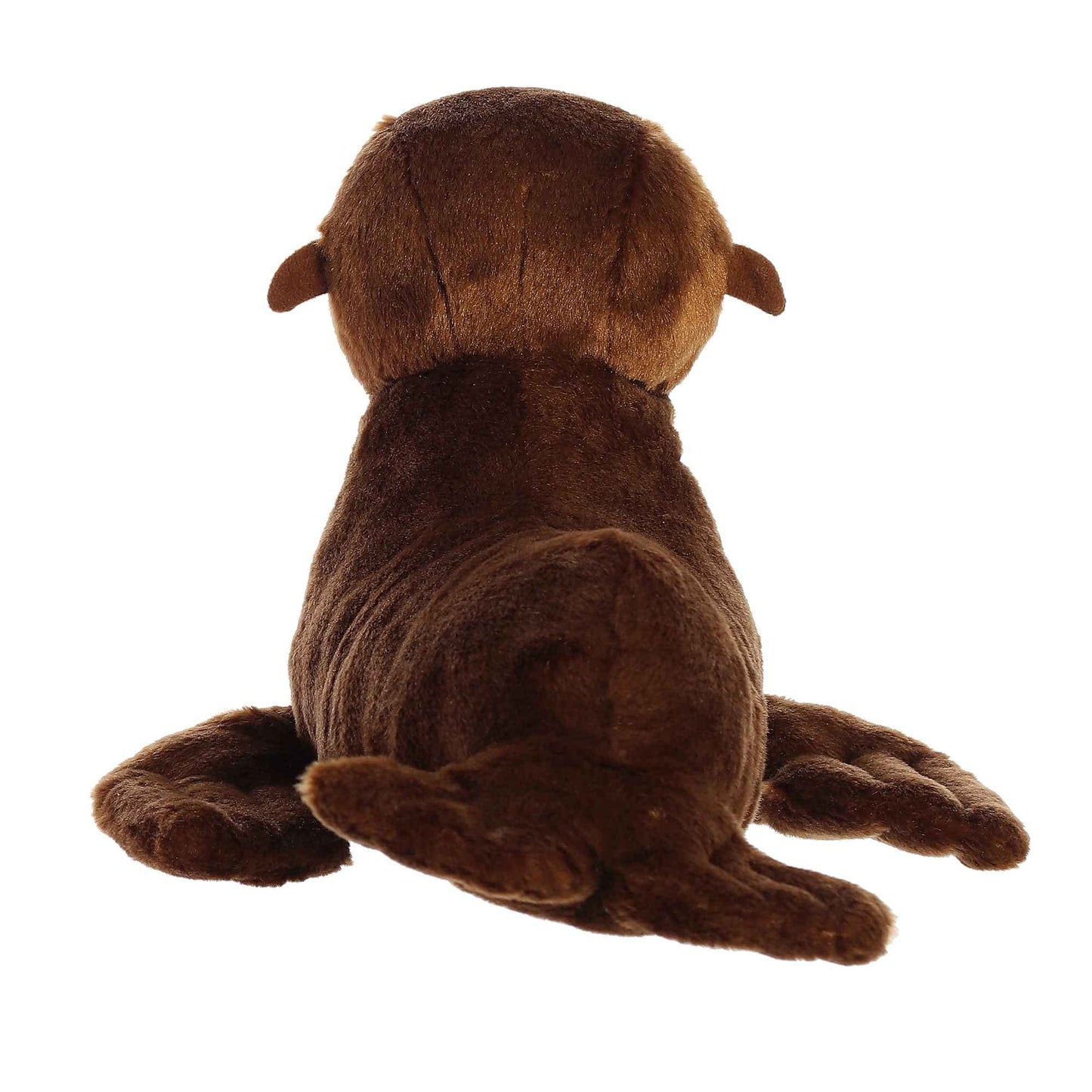 Aurora® Sea Lion Stuffed Animal - 13" Brown, Polyester, Model 80988 - Huggable Learning Fun for Global Exploration