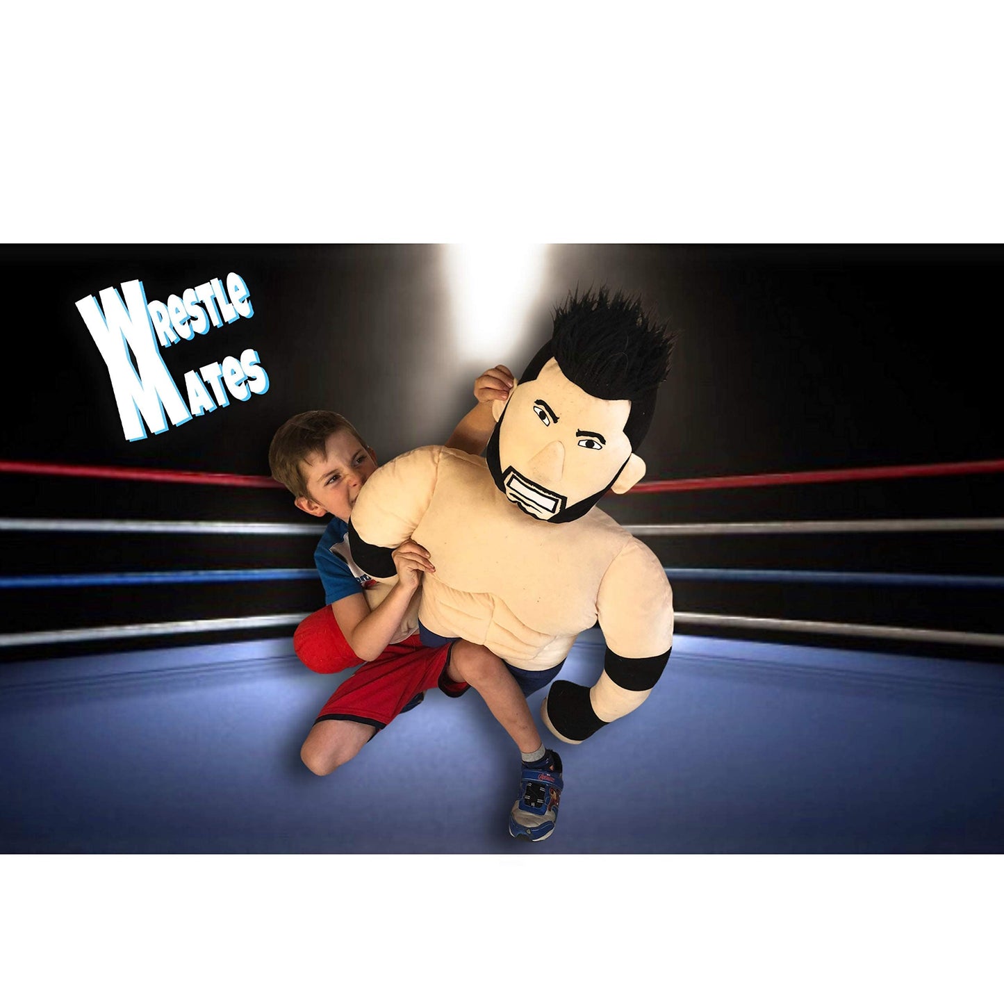 Wrestle Mates 4 Foot Tall Stuffed Doll (Black)
