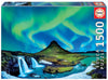 Educa 1500 Piece Jigsaw Puzzle - Aurora Borealis, Cardboard - 33.5" x 23.5", Multicolor - Ages 14+ (Model 19041)