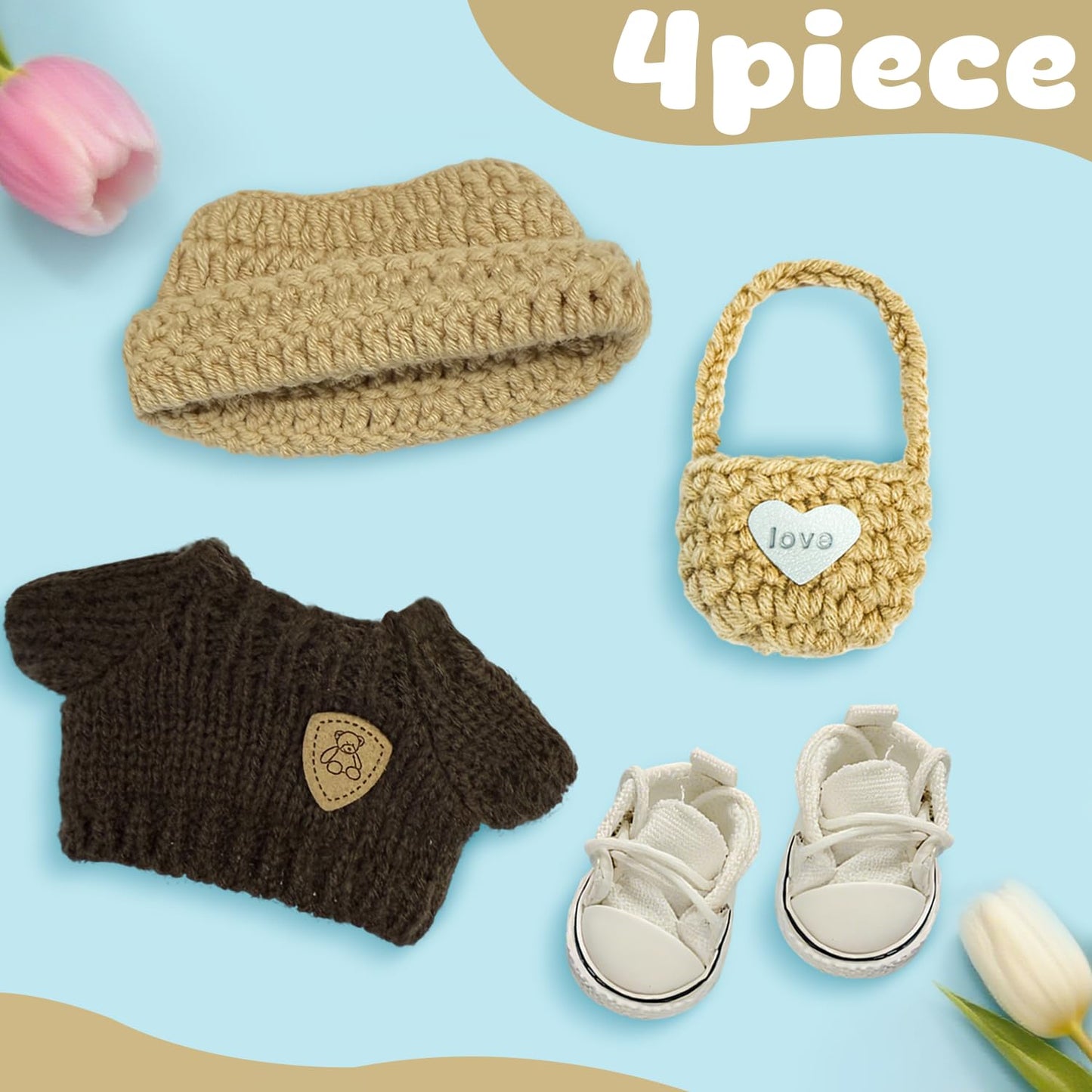 Cute Doll Clothes Design Outfits Blind Mystery Box Mart Accessories Mini La Boo-Boo Big Into Energy Monster Labooboo Case Cover