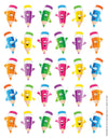 Eureka Pencil Smiley Faces Stickers, Theme (655068)