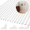 Relaxgiant 24 Pcs Miniature Dollhouse Trim Dollhouse Accessories 3 Styles On 1: 12 Scale 16'' Long Wooden Trims Finishing Corner