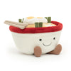 Jellycat Ramen Stuffed Toy - 6.5" Food Plush - 89% Polyester, Ramen Color - Fun Gift Idea, Model 670983146400