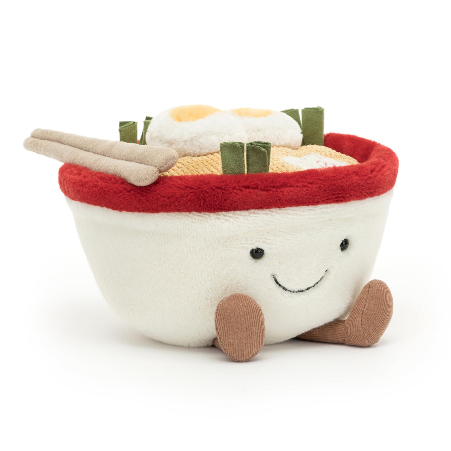 Jellycat Amuseables Ramen Stuffed Toy, 6.5 Inches | Food Plush | Fun Gift Idea