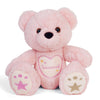 Customizedbee Custom Starlight Teddy Bear 14 in - Personalized Plush with Embroidered Name & Stars, Soft Huggable Toy with Posea