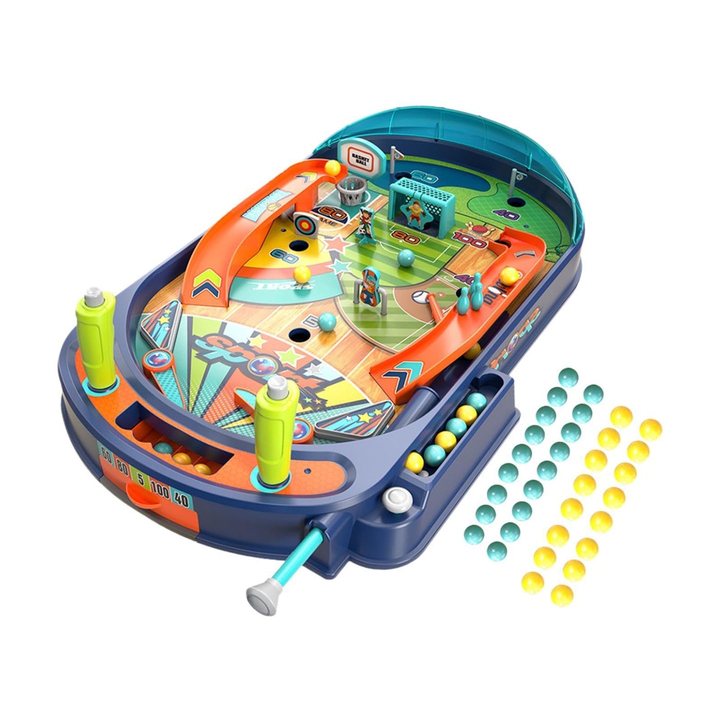 Bnf Pinball Machine Table Games Brain Training Game For Kids Boys Girls Children 48 Marblesbaby | Toys For Baby | Developmental