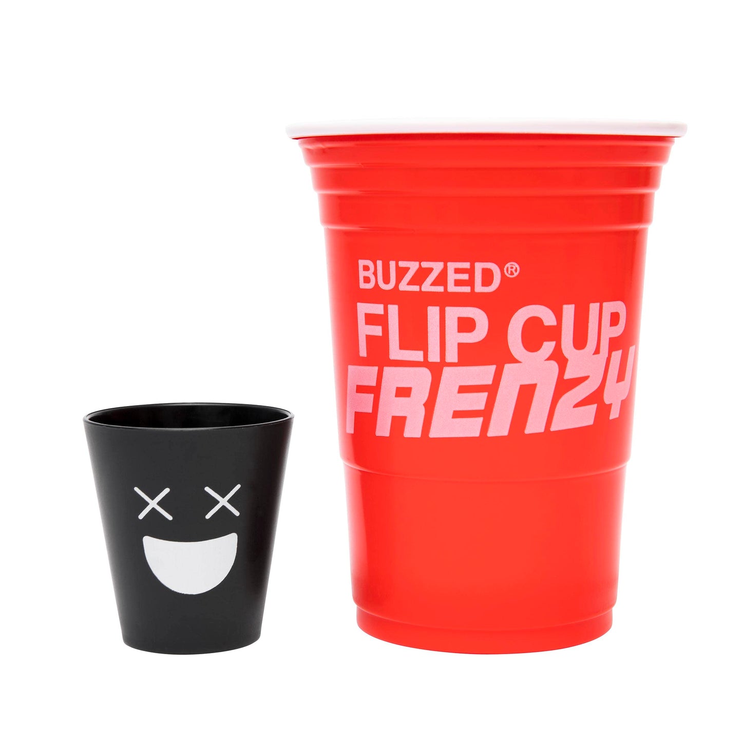 WHAT DO YOU MEME? Buzzed Flip Cup Frenzy - The Best Flippin' Drinking Game Ever - Drinking Games & Back to College mature-themed Party Games by Buzzed
