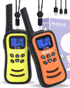 Quolix Walkie Talkies For Kids 2 Pack, Rechargeable Toys For 3-12 Yro Boys, Long Range Kids Walkie Talkie With 8 Channels & Flas
