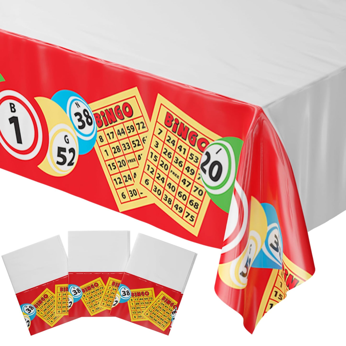 Blue Orchards Camouflage Party Table Covers (Pack of 2) - 54x108 XL - Army Green Party Supplies, Camo Plastic Table Cover, Army