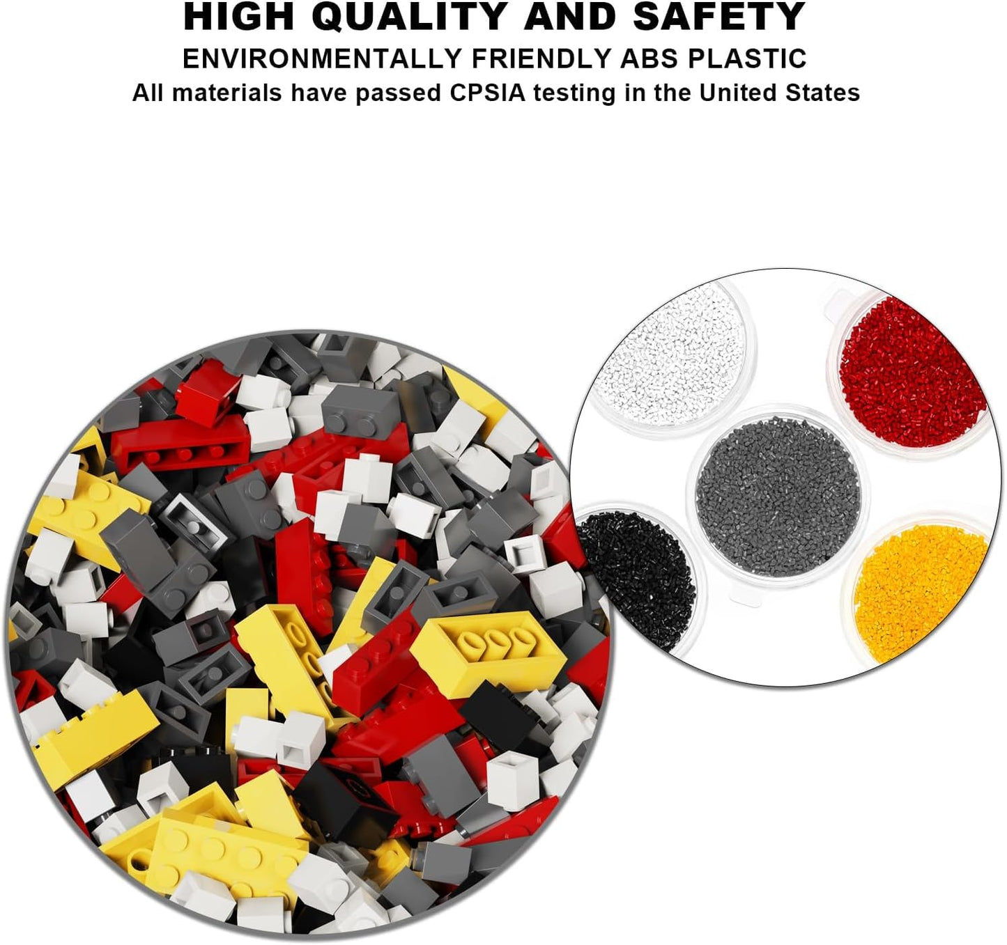 100 Piece White Bricks Bulk, 12 Size White Classic Building Blocks Bricks, Compatible With Lego Parts And Pieces(Color: White)