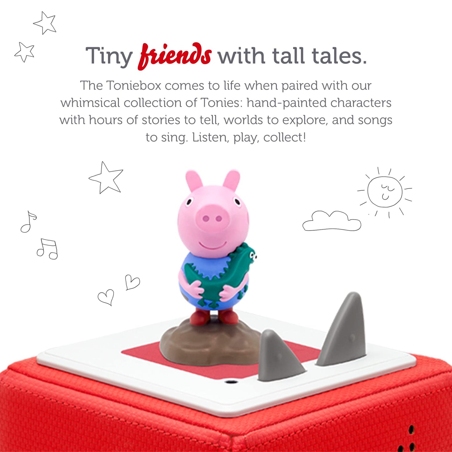 Tonies George Audio Toy Figurine From Peppa Pig