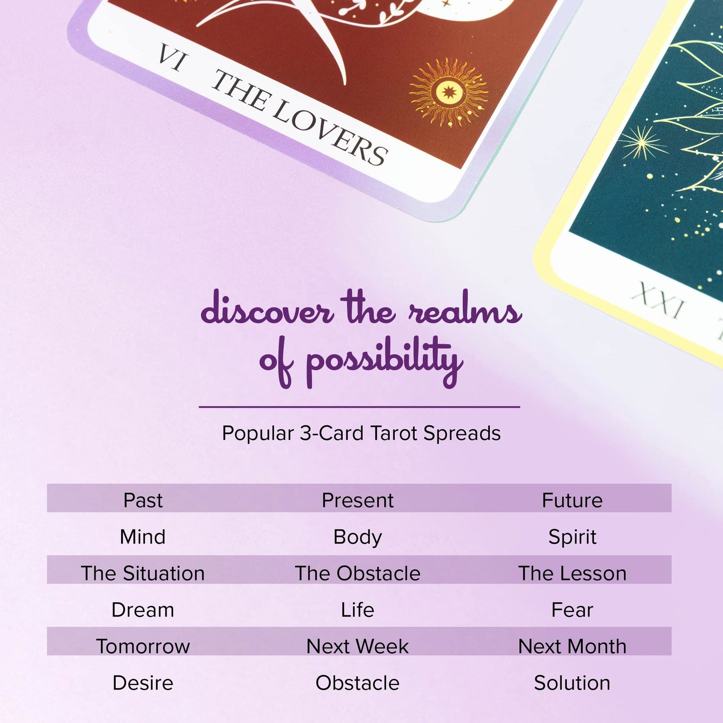 Kalan Tarot Cards Set - Complete Set Of Tarot Cards For Beginners And Experts Alike - Traditional - 2.75'' W X 4.75'' L