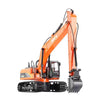 Kolegend 1/14 Scale Long Arms Remote Control Excavator Toy 15 Channel Rc Construction Vehicles Hydraulic Haulers Digger Toys Gif