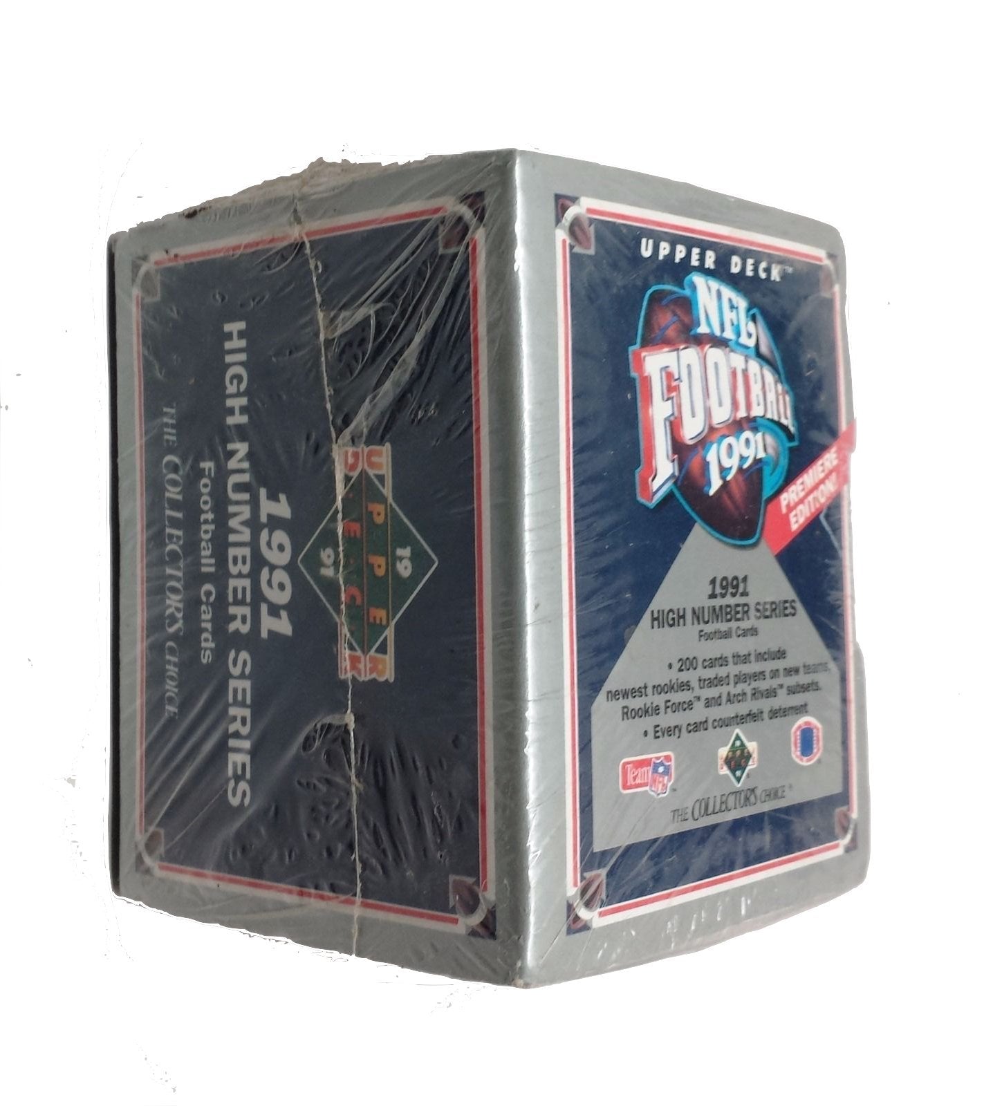 Upper Deck 1991 Nfl Football High Number Series Box