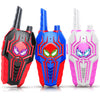 Spider Walkie Talkies For Kids Boys: 3 Pack Kids Walkie Talkies Toys Gifts For 3 4 5 6 7 8 9 10 Year Old Girls Boys Family Hikin