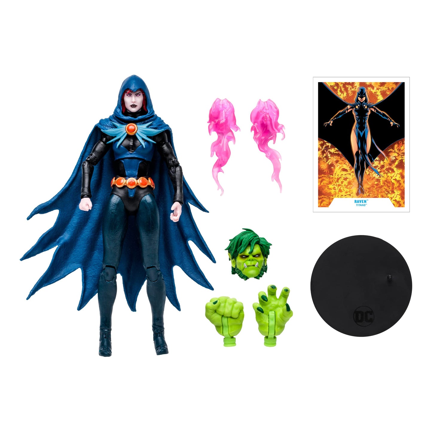 McFarlane Toys - DC Build-A 7 Figures Wave 10 - Titans - Raven