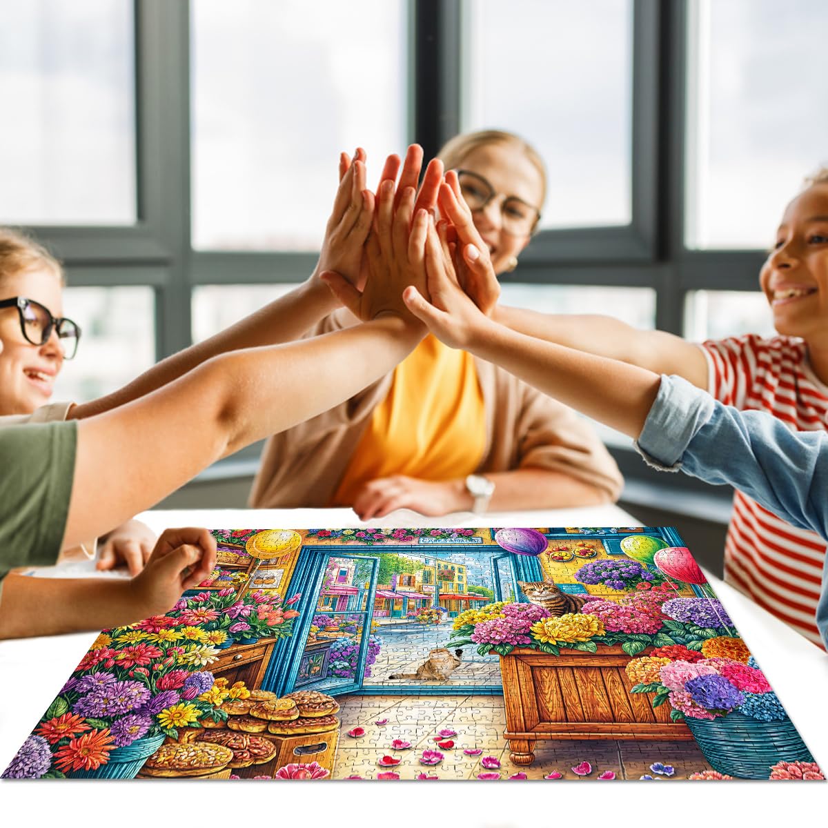 Jigsaw Puzzles for mature-themeds 1000 Piece Puzzle for mature-themeds 1000 Pieces Puzzle 1000 Pieces-Flower Shop