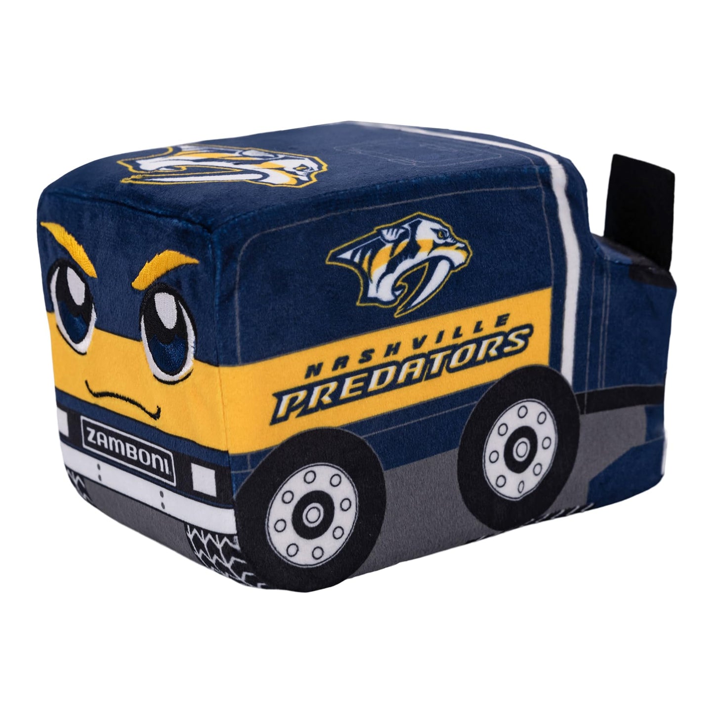 Bleacher Creatures Nashville Predators Zamboni 7' Nhl Kuricha Sitting Plushie - Soft Chibi Inspired Plush