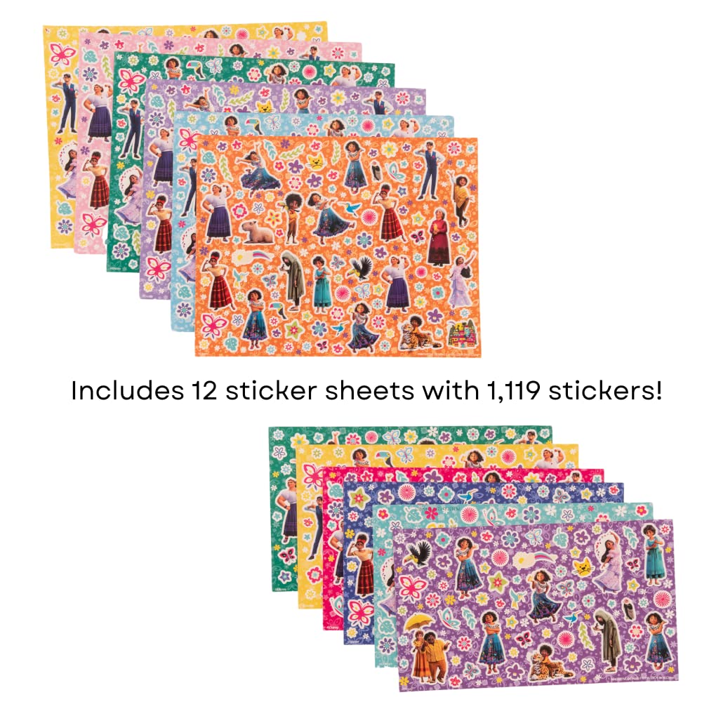 Disney Encanto Creative Coloring Canvas Painting And Activity Set For Kids, 1000+ Pcs