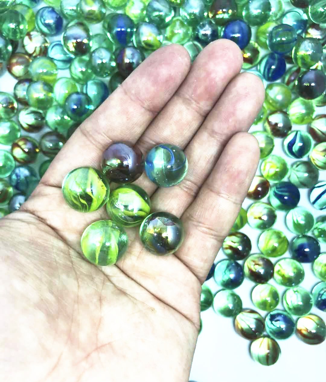 Tsy Tool 270 Count Of Cats Eyes Glass Marble, Cat'S Eyes Marbles 5/8' In Bulk, Shooters Sling Shot Ammo, Assorted Colors
