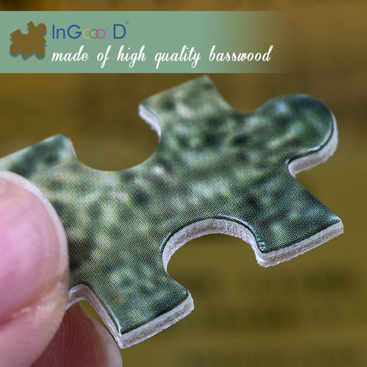 Ingooood- Jigsaw Puzzles 1000 Pieces For Adult- Fantasy Series- Age Of Discovery_Ig-0398 Entertainment Wooden Puzzles Toys