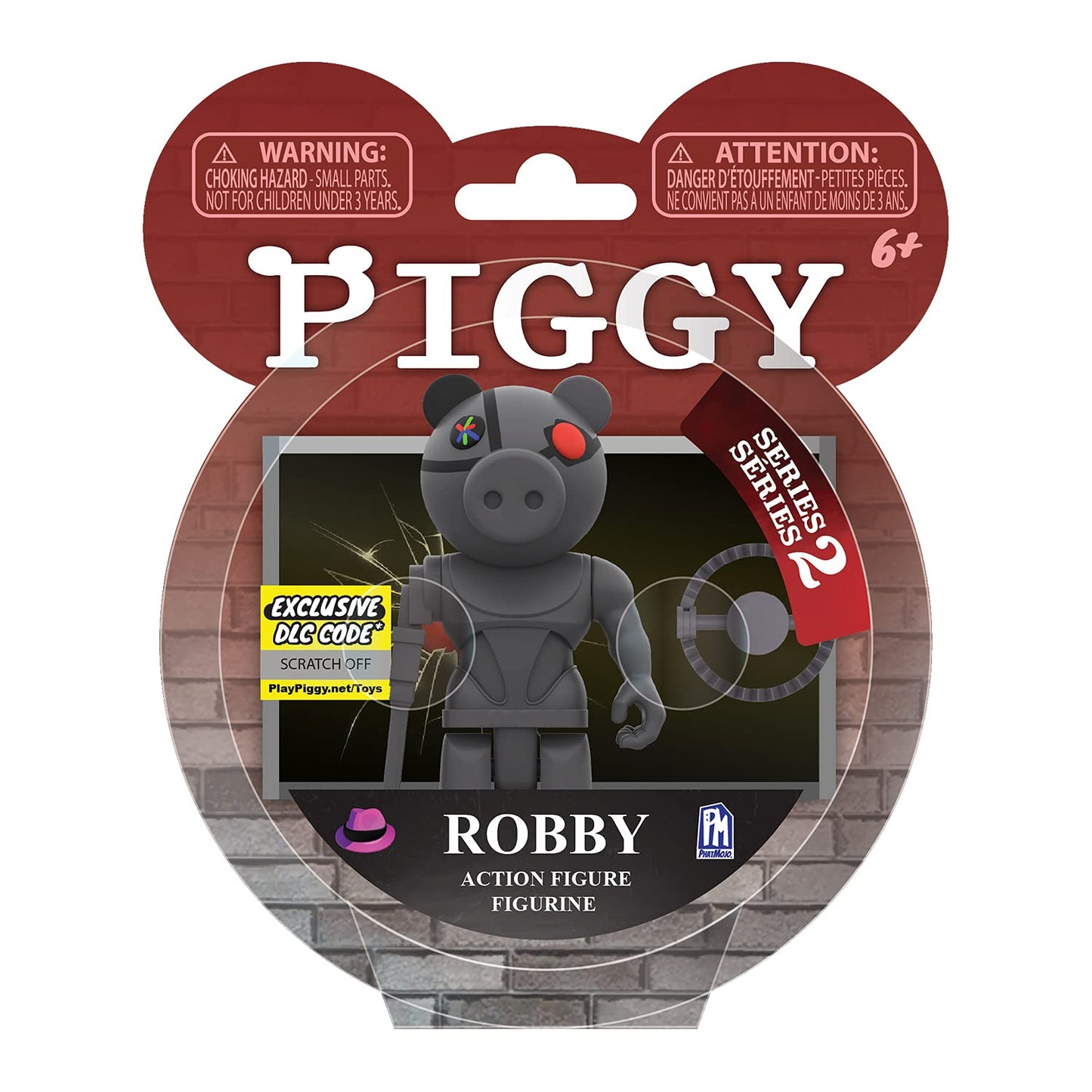 Piggy - Robby Series 2 3.5' Action Figure (Includes Dlc Items)