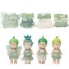 4 Sets Mini Doll Clothes for Sonny Angel Tops and Skirts Fit for 3 Inch Collectible Dolls for mature-themed Collectors Designed for Display and Decoration (Mint Meadow Muse)