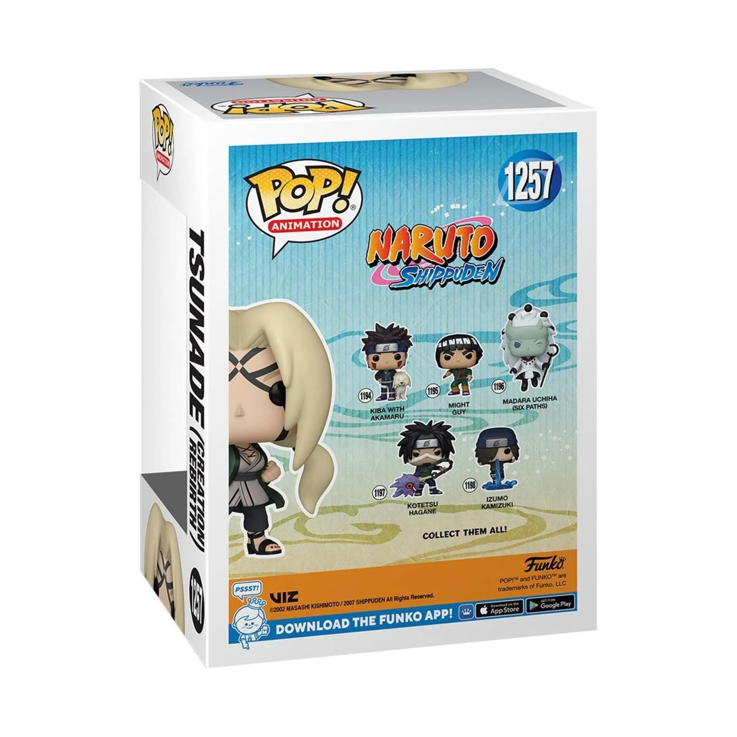 Funko Pop! Animation - Naruto Shippuden: Tsunade Senju (Creation Rebirth) #1257 - limited availability 4-Inch Special Edition Vinyl Figure