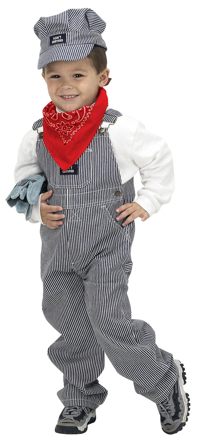 Aeromax Jr. Train Engineer Suit With Cap And Accessories, Size 2/3