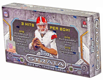 Topps 2014 Strata Nfl Trading Cards Hobby Box