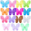 Riceshoot 30 Pcs Kid Fairy Wing For Girl Butterfly Wings Princess Cosplay Fairy Costume Christmas Halloween Birthday Dress Up(Cu