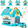 Marstone Baby Toys For 1 2 3 Year Old, Toddler Toys Age 1-2, 6-In-1 Montessori Toys With Sound/Lights/Music/Clock/Telephone/Car,