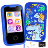 Kids Phone Birthday Gifts Toy for 3 4 5 6 7 8 9 10 Year Old Girls Boy,Toddler Kid Smart Phone with Dinosaur Silicone Cover Educa